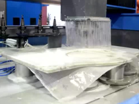 洗手池專用自動換刀數控石材切割機 洗手池專用自動換刀數控石材切割機