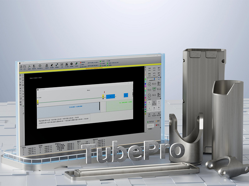 用于金屬管材和型材的工業激光切管機 用于金屬管材和型材的工業激光切管機