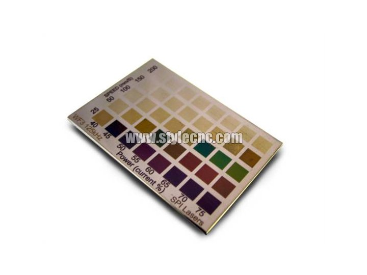 不銹鋼彩色激光打標機