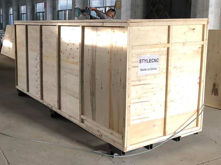 數控木工車床包裝外