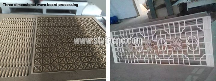 經濟型自動換刀數控雕刻機樣品