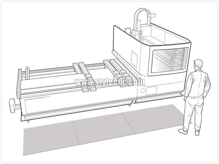 帶安全墊的 C 型框架/懸臂機 帶安全墊的 C 型框架/懸臂機
