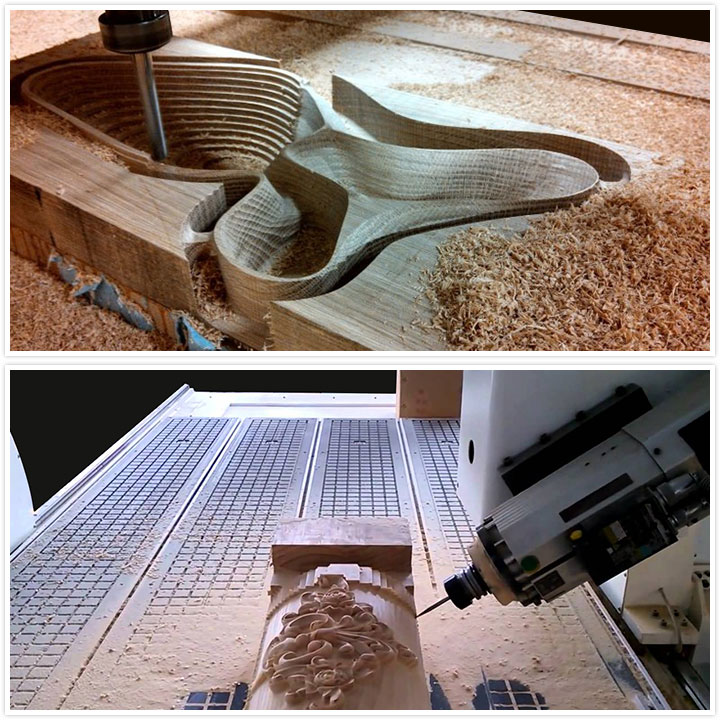 四軸數控雕刻機應用