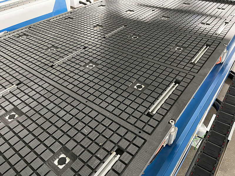 四軸數控雕刻機真空工作臺