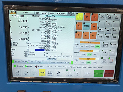 寶元工業控制器 4x8 數控木門制造機 寶元工業控制器 4x8 數控木門制造機