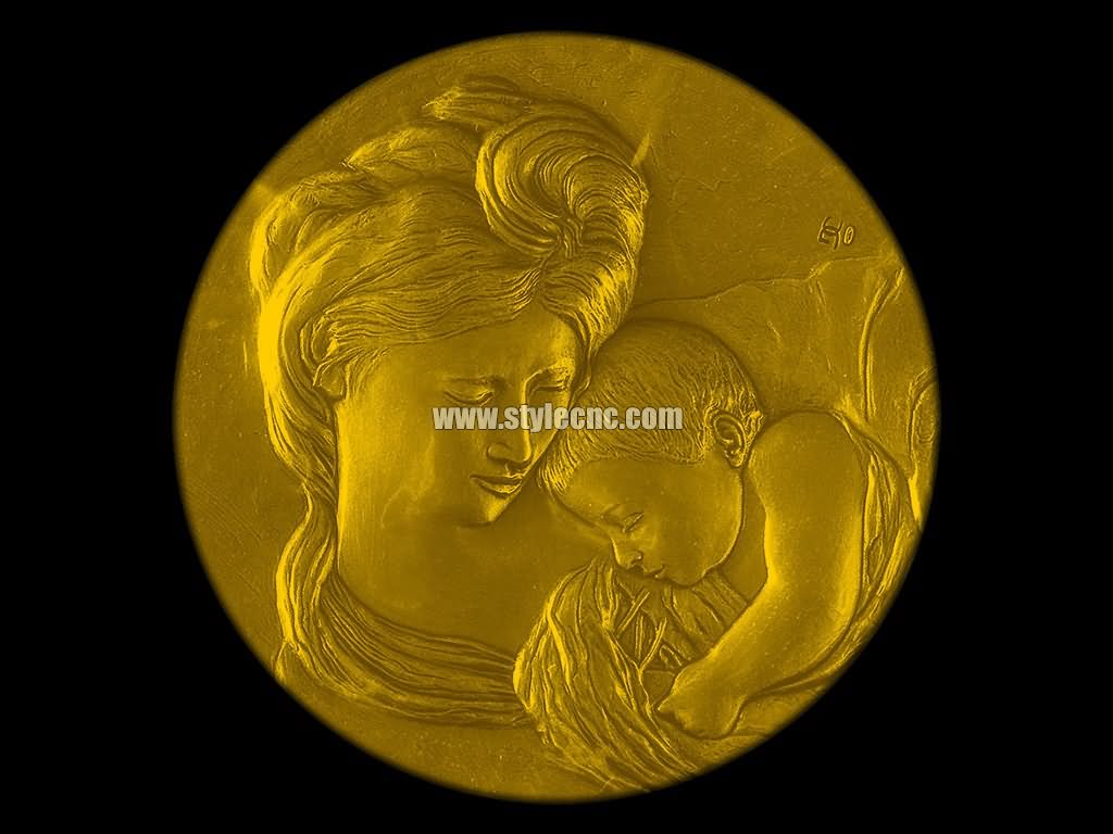 用于金雕的金屬數控雕刻機項目