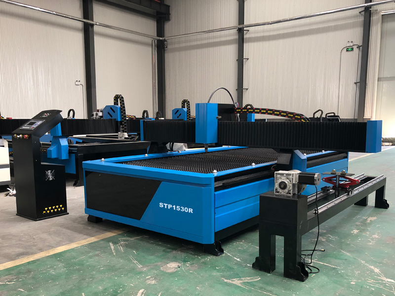 帶旋轉(zhuǎn)裝置的數(shù)控等離子切割機 帶旋轉(zhuǎn)裝置的數(shù)控等離子切割機