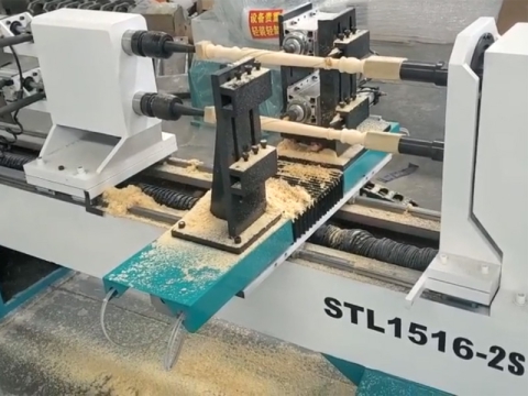 雙軸數(shù)控木工車床,配備雙主軸,適用于木工 雙軸數(shù)控木工車床,配備雙主軸,適用于木工