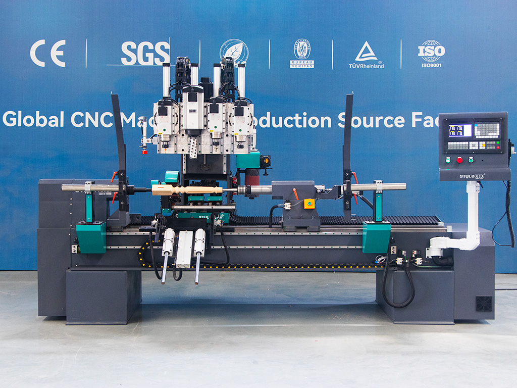 一體式數(shù)控車床,適用于木材車削和銑削 一體式數(shù)控車床,適用于木材車削和銑削