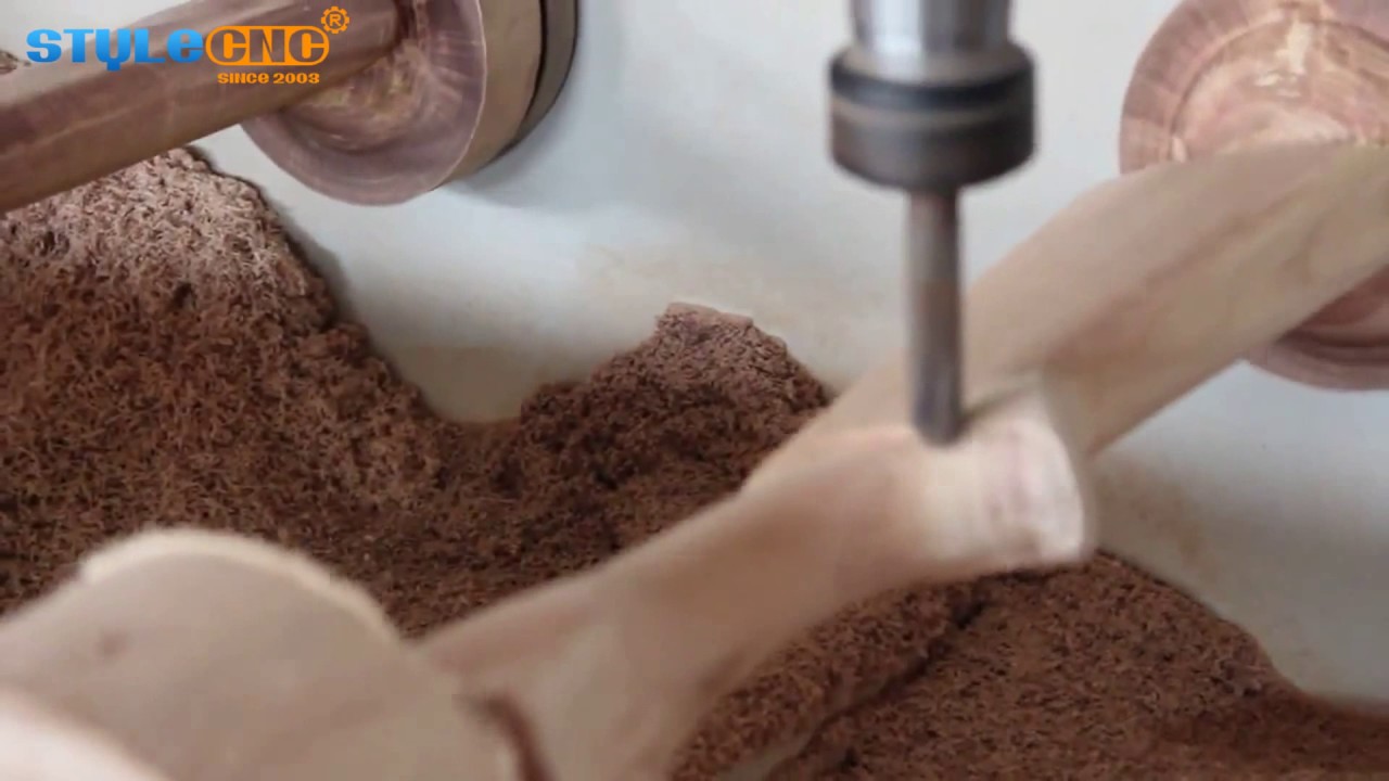 多頭數控雕刻機 3D 槍托雕刻 多頭數控雕刻機 3D 槍托雕刻