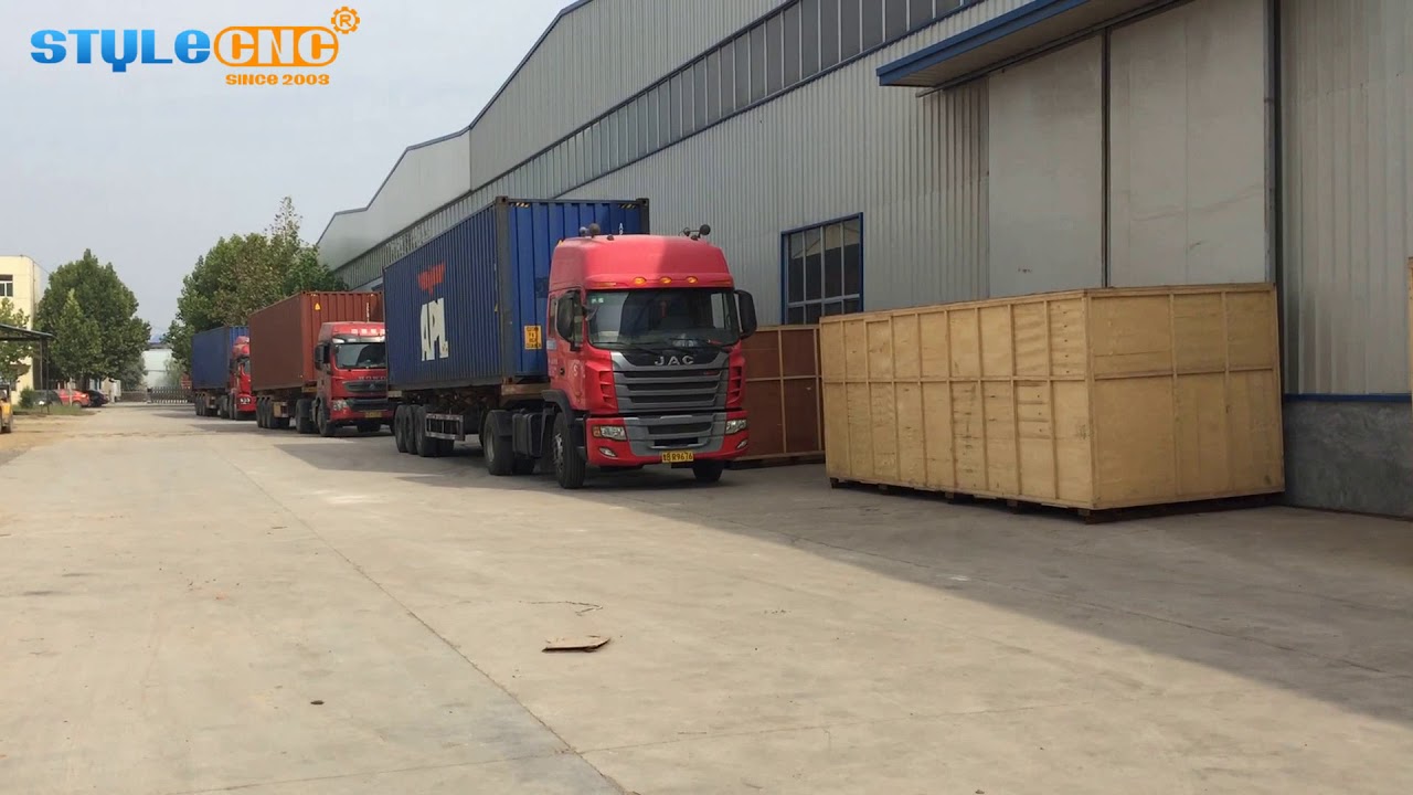 20臺數控銑床已備妥發往西班牙